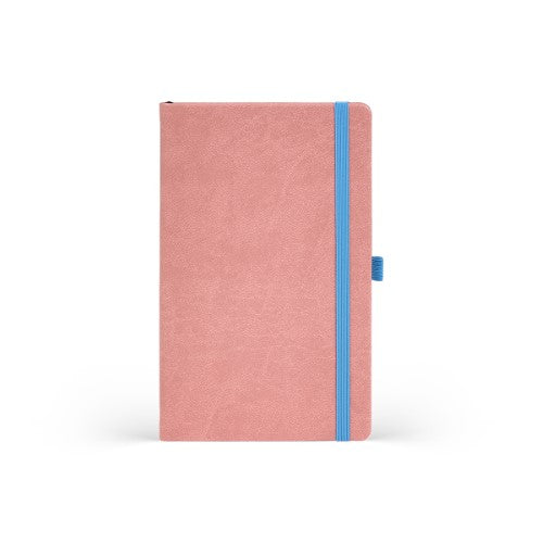 Castelli Notebook Kaleido Mid Ruled Old Rose