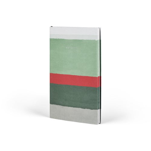 Castelli Notebook Stripes Mid Ruled Sage