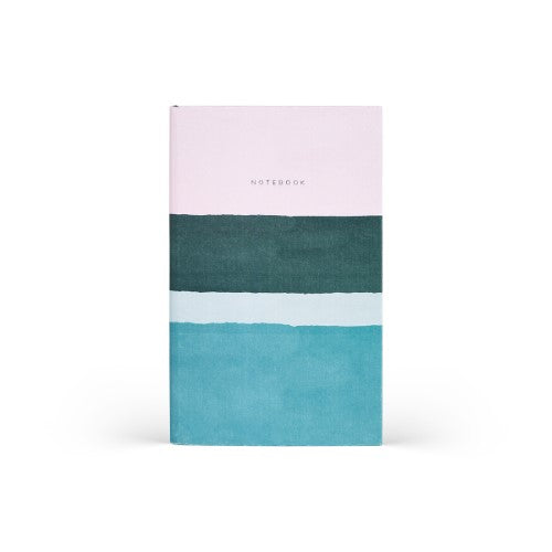 Castelli Notebook Stripes Mid Ruled Dusty Pink