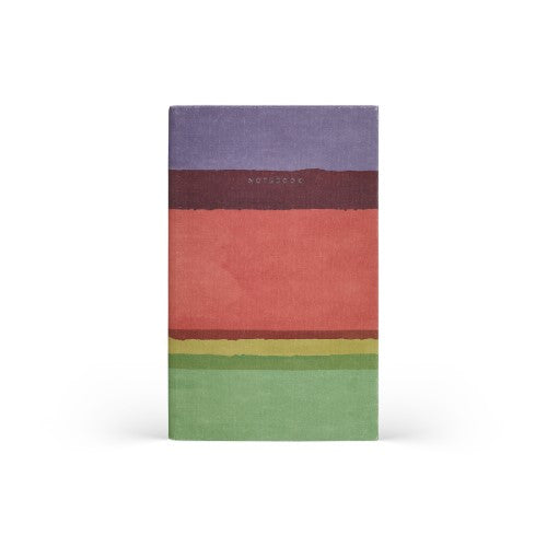 Castelli Notebook Stripes Mid Ruled Peach