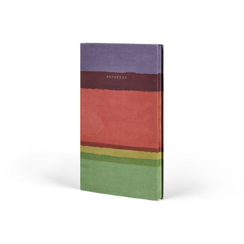 Castelli Notebook Stripes Mid Ruled Peach