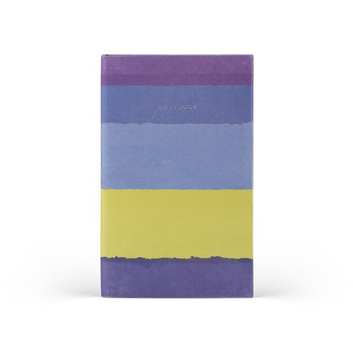 Castelli Notebook Stripes Mid Ruled Blueberry