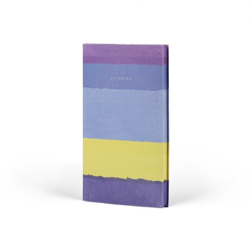 Castelli Notebook Stripes Mid Ruled Blueberry