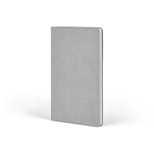 Castelli Notebook Harris Mid Ruled Cloudy Grey