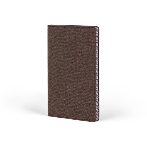 Castelli Notebook Harris Mid Ruled Coffee Brown