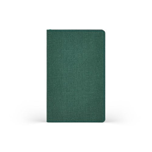 Castelli Notebook Harris Mid Ruled Forest Green