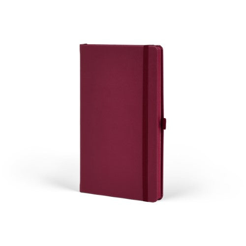 Castelli Notebook All Colour Mid Ruled Burgundy