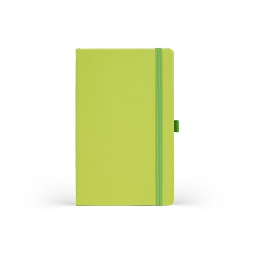 Castelli Notebook All Colour Mid Ruled Acid Green