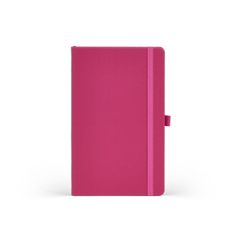 Castelli Notebook All Colour Mid Ruled Fuchsia