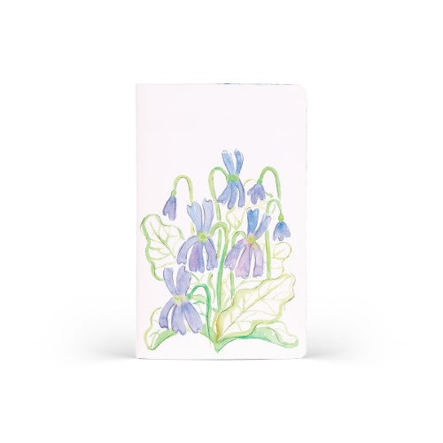 Castelli Quaderno Stitched Aquarello Mid Plain Violets