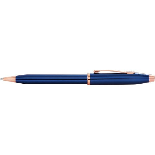 Cross Century II Translucent Cobalt Blue Lacquer Ballpoint