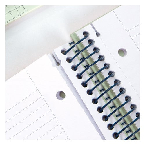 Milan Notebook Spiral Hardcover A4 80 Leaf 1918 Series Green