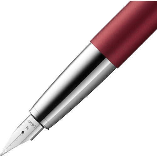Lamy Studio Fountain Pen Matt RoyalRed with Extra Fine Nib (067)