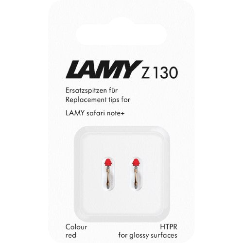 Lamy Safari Note+ Z130 Tip Medium Red (PK 2)