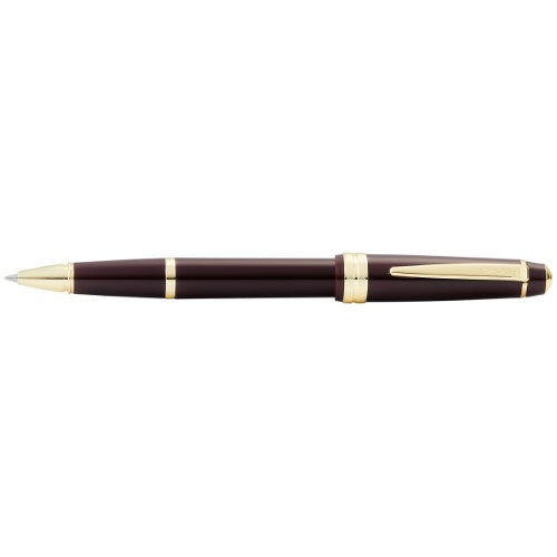 Cross Bailey Light Polished Burgundy Resin and Gold Tone Rollerball