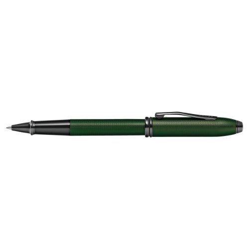 Cross Townsend Matt Green with Micro Knurled Finish Rollerball