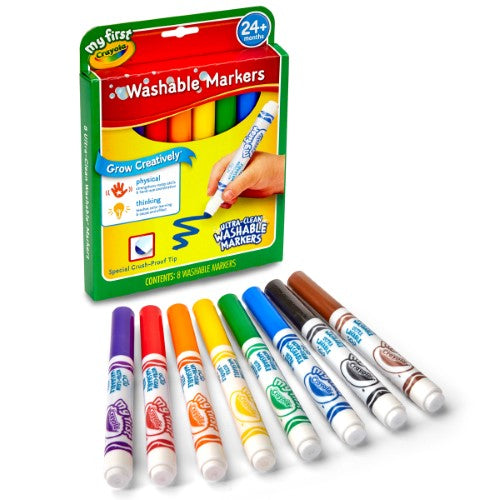Crayola My First Ultra Round Nib Markers 8Pk