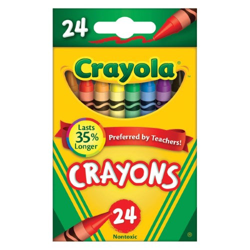 Crayola Regular Crayons Tuck Box 24Pk