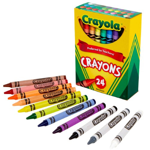 Crayola Regular Crayons Tuck Box 24Pk