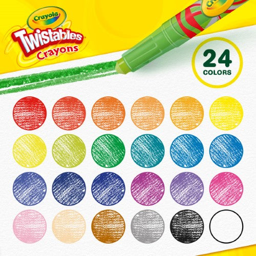 Crayola Mini Twistables Crayons 24Pk