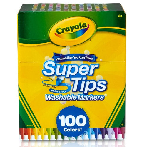 Crayola Supertips Markers 100Pk