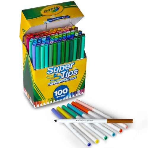Crayola Supertips Markers 100Pk