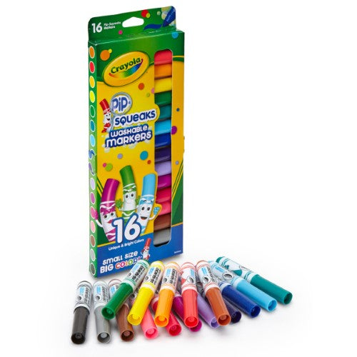 Crayola Washable Pipsqueaks Markers 16Pk