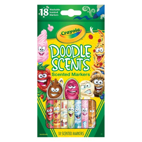 Crayola Doodle Scents Markers 18Pk