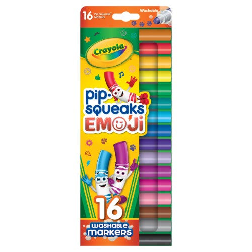 Crayola PipSqueak Emoji Markers 16Pk