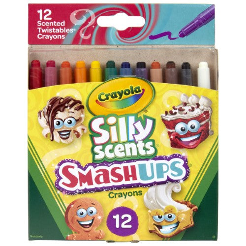 Crayola Smash Ups Mini Twistables Crayons 12Pk
