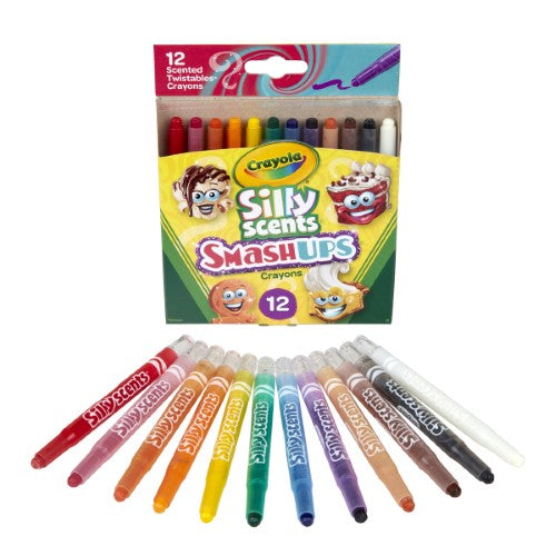 Crayola Smash Ups Mini Twistables Crayons 12Pk