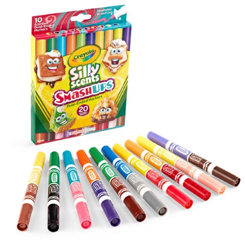 Crayola Smash Ups Dual Ended Markers 10Pk