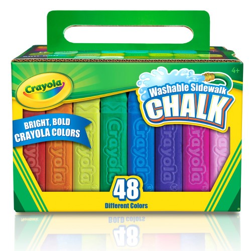 Crayola Sidewalk Chalk Boxed 48Pk