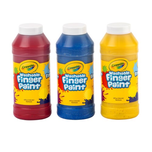 Crayola Washable Fingerpaints 3Pk