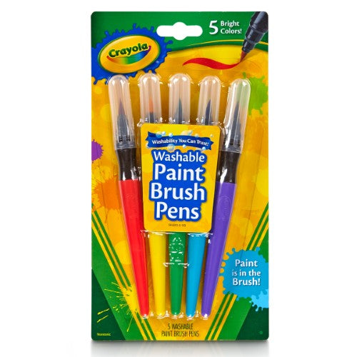 Crayola Washable Paint Brush Pens 5Pk