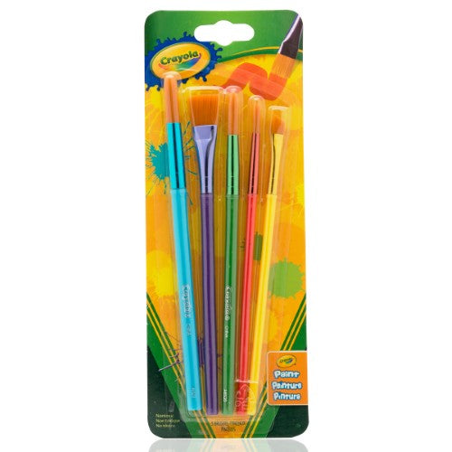 Crayola Art & Craft Brushes 5Pk