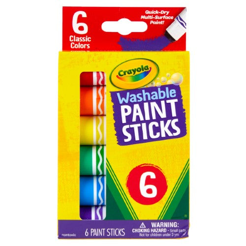 Crayola Washable Paint Sticks 6Pk