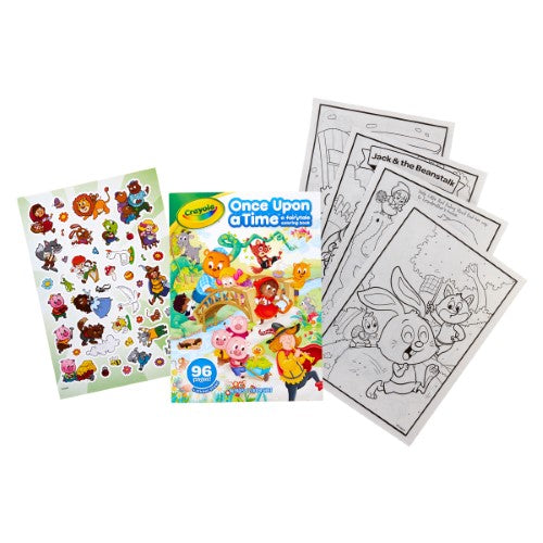 Crayola Fairytale Coloring Book 96 Pages
