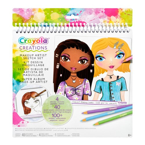 Crayola Creations Make-Up Sketch Set