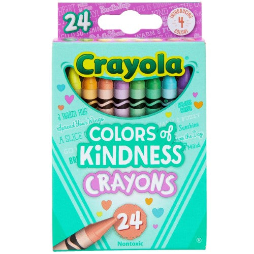 Crayola Colors of Kindness Crayons 24Pk