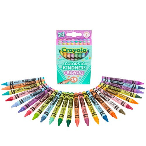 Crayola Colors of Kindness Crayons 24Pk