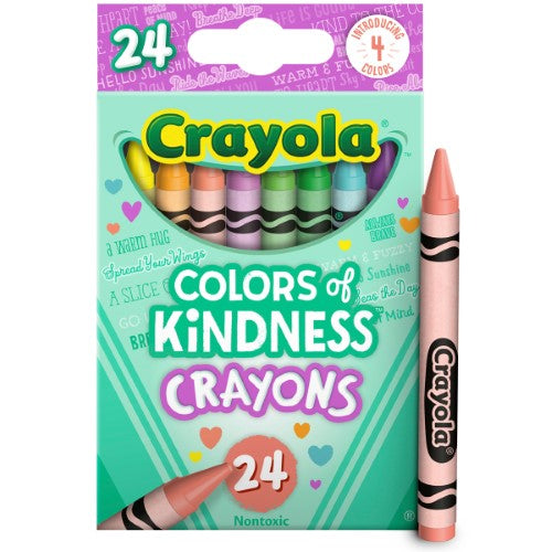 Crayola Colors of Kindness Crayons 24Pk
