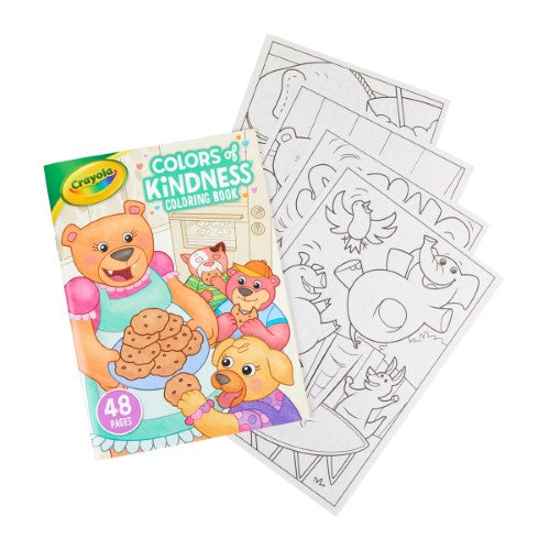 Crayola Colors of Kindness Coloring Pages 48 Pages