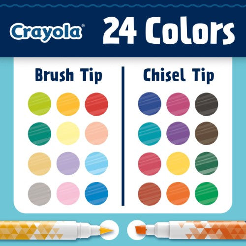 Crayola Dual-ended Markers 12Pk