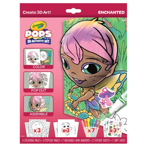 Crayola POPS 3-D Activity Set Enchanted