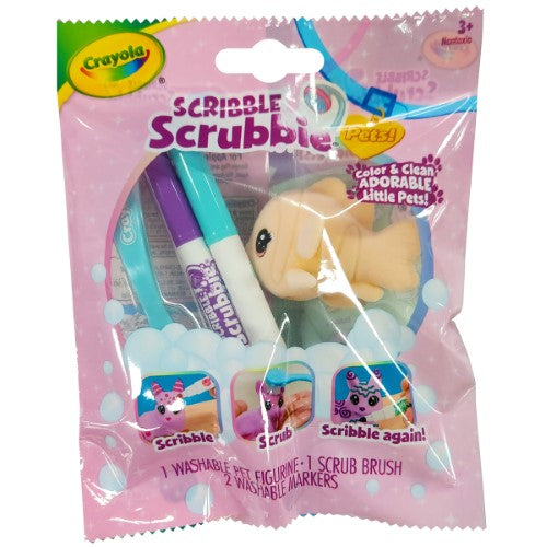 Scribble Scrubbie Pastels 1Pk SRT (24units)