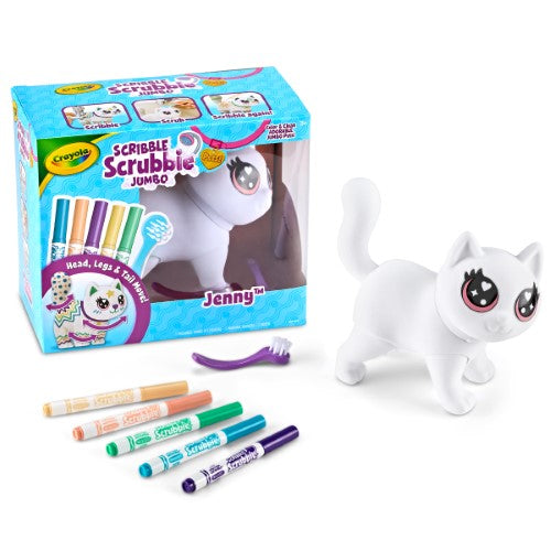 Scribble Scrubbie Poseable Jumbo Pet Jenny