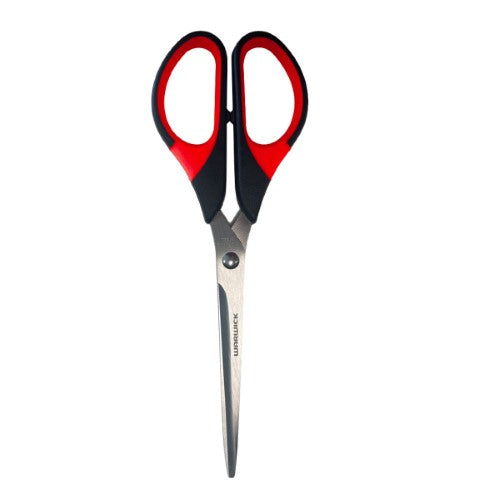 Warwick Scissors Soft Grip Black and Red 182mm Left & Right Handed