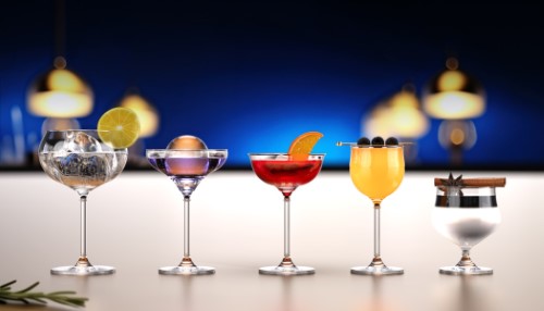 Palette Martini 215ml - Ocean - Set of 6