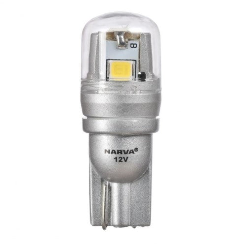 12V T10 LED WEDGE GLOBE 2 PACK.